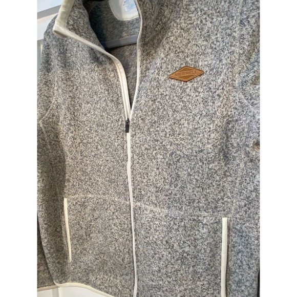 Merrell Womens Sweater sweatshirt Weather Full Zip SZ M - Picture 5 of 11